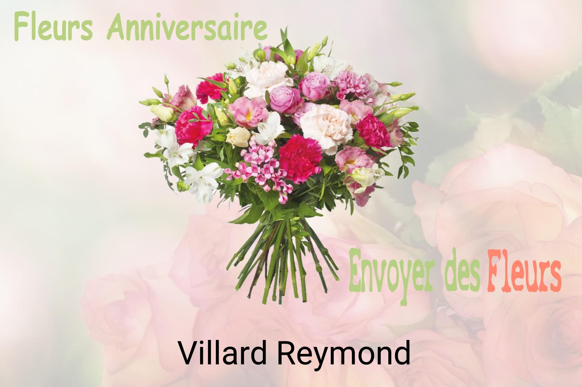 Bouquet de fleurs d’anniversaire livré à Villard-Reymond