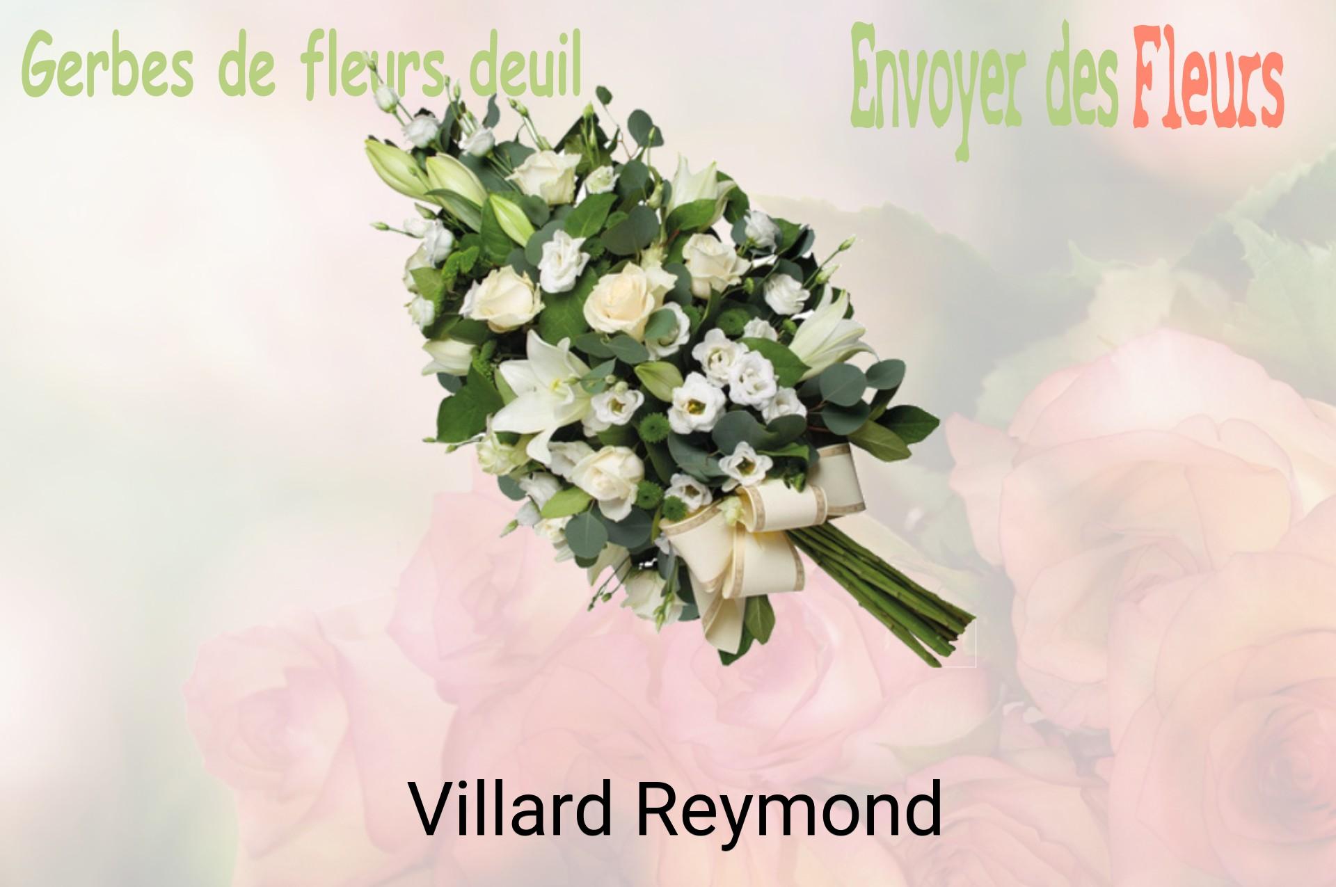 Gerbe de fleurs de deuil livrée à Villard-Reymond